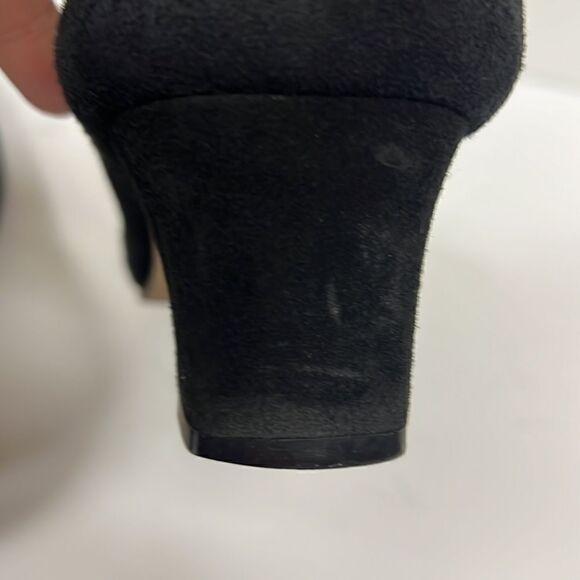 Proxy suede shoes with animal print fronts. Size 10 - Picture 8 of 10